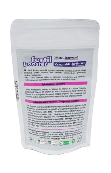 Dr. Derman Fertil Booster Kızgınlık Arttırıcı 100 Gr