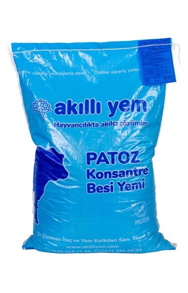 Akıllı Yem 28 HP Patoz Konsantre Besi Yemi 20 KG